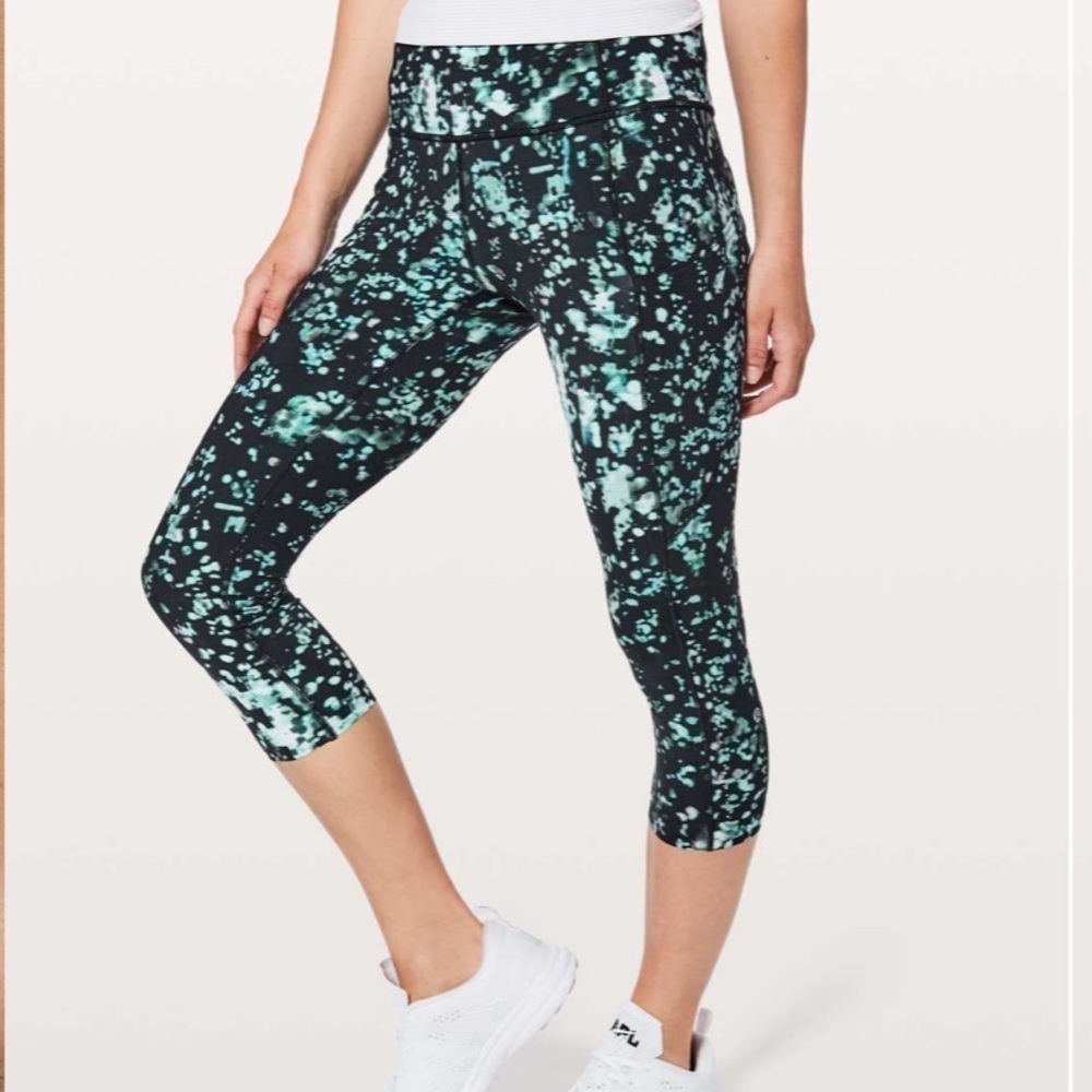 Lululemon Fast & Free Crop II *Nulux 19"